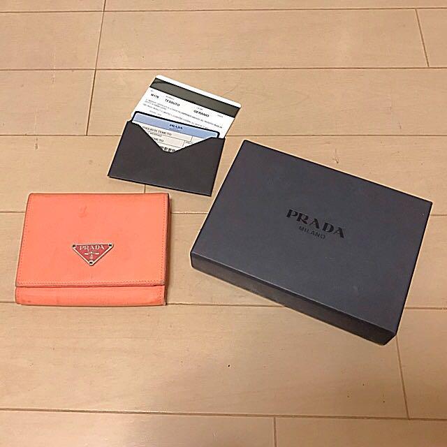 PRADA プラダ 財布 ピンク