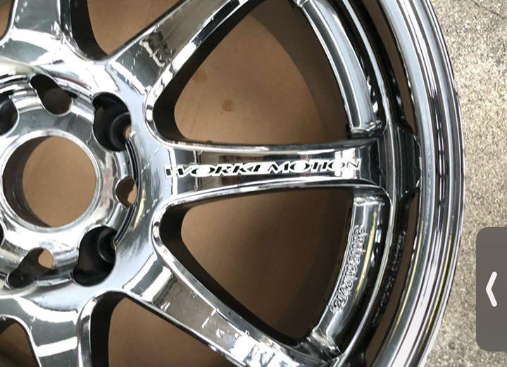 17インチ ワークエモーションXD9メッキ4本セット アウトレット 価格 通販自動車・オートバイ - work emotion XD9