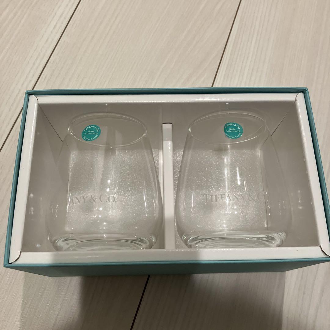 未使用品ティファニータンブラーペアグラス TIFFANY＆Co.