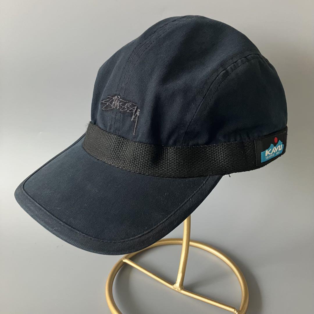 STUSSY × KAVU コラボキャップ/帽子
