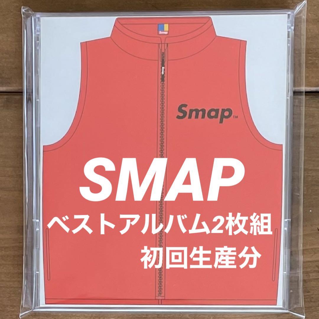SMAP 】Smap Vest / ベストアルバム2枚組《初回生産分》赤ジャケ