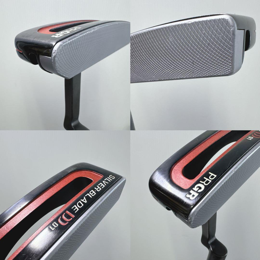 PRGR Silver Blade DD01 ピン型パター メンズ右 34インチ