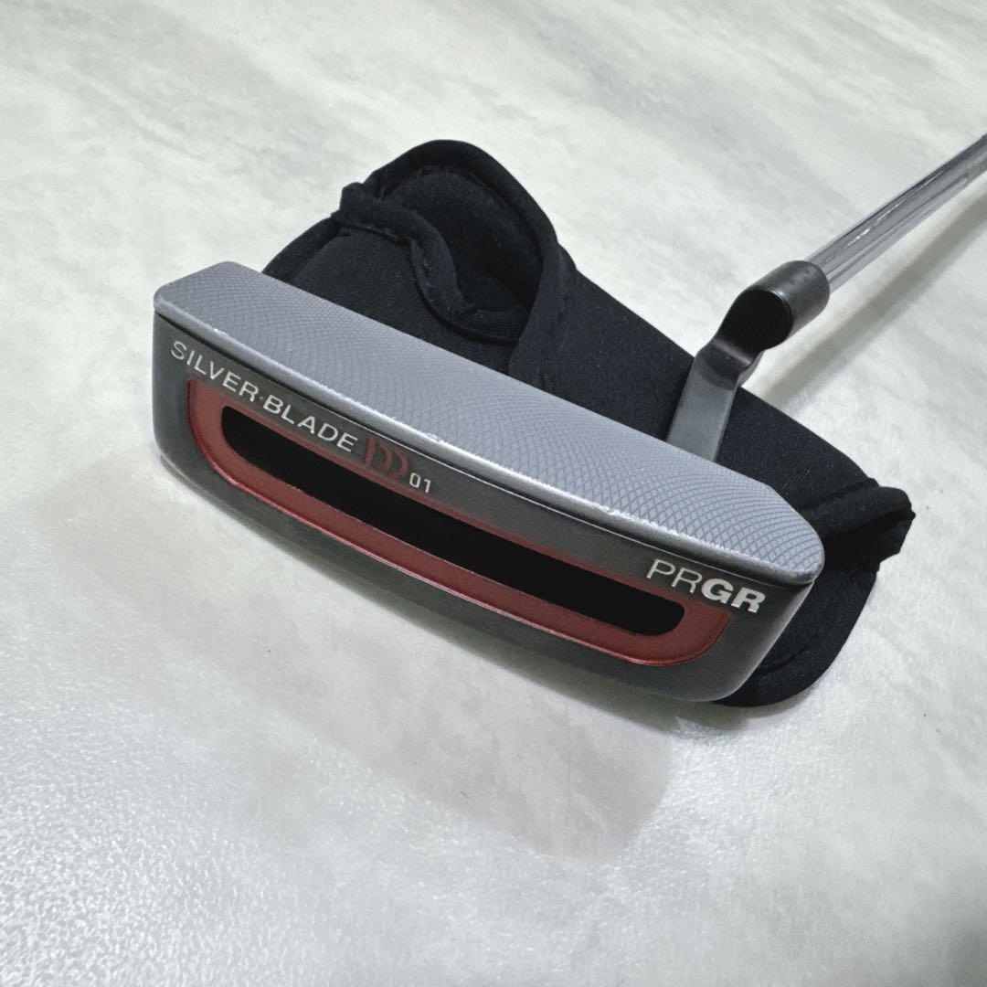 PRGR Silver Blade DD01 ピン型パター メンズ右 34インチ