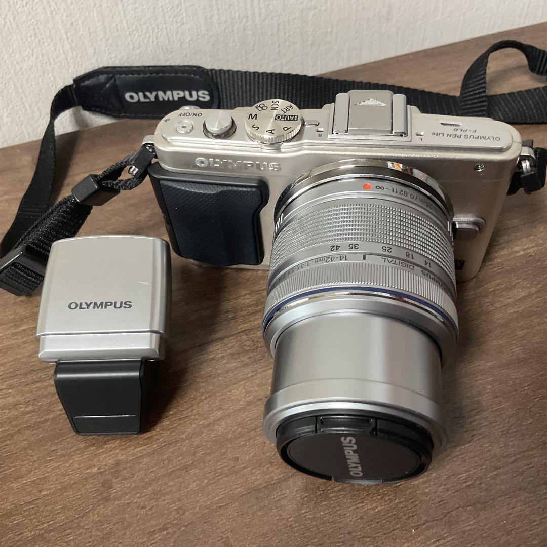 OLYMPUS PEN Lite E-PL6 レンズキット ミラーレス一眼カメラ
