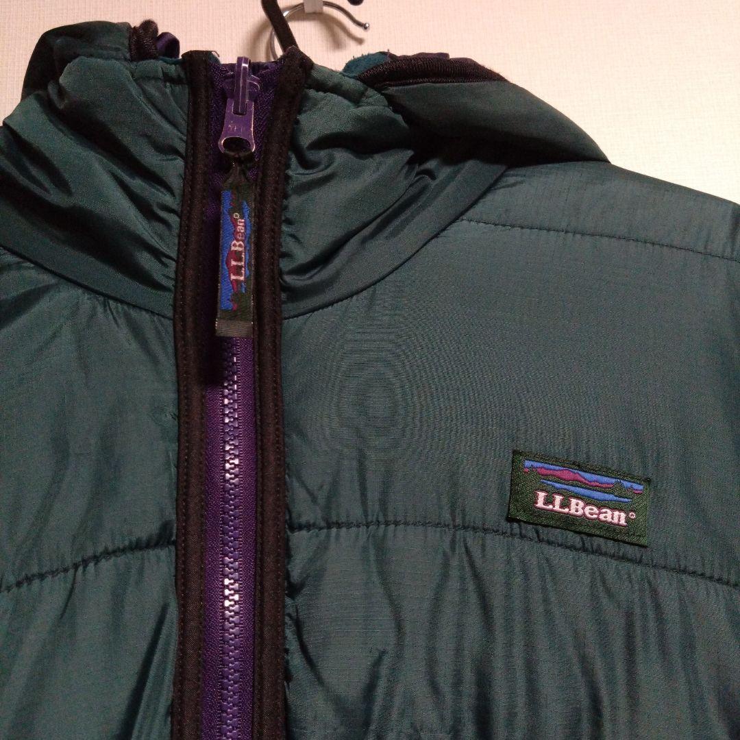 90sL.L.Bean プリマロフト ダウン メンズM