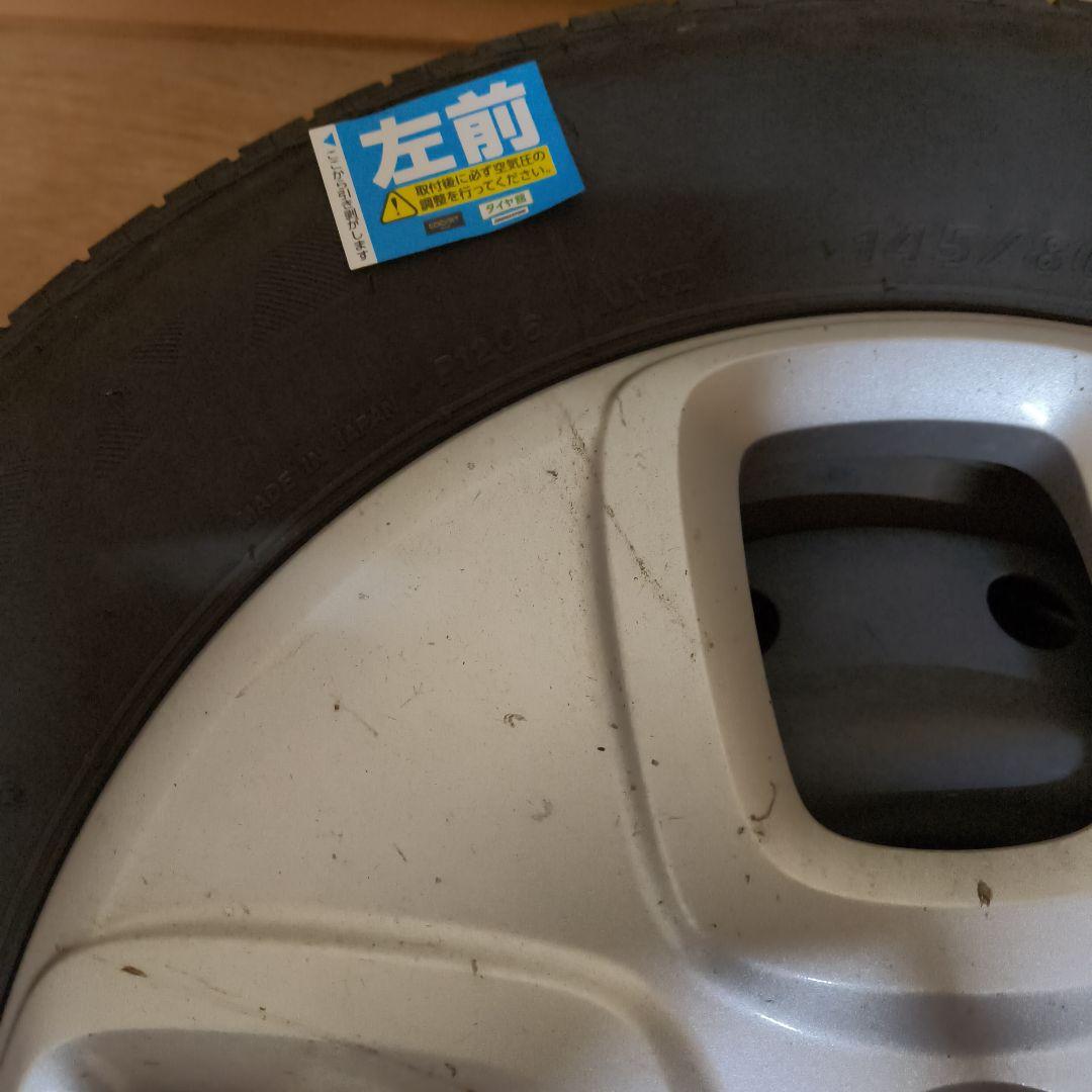 スズキ アルト タイヤホイールセット 145/80 R13 75S