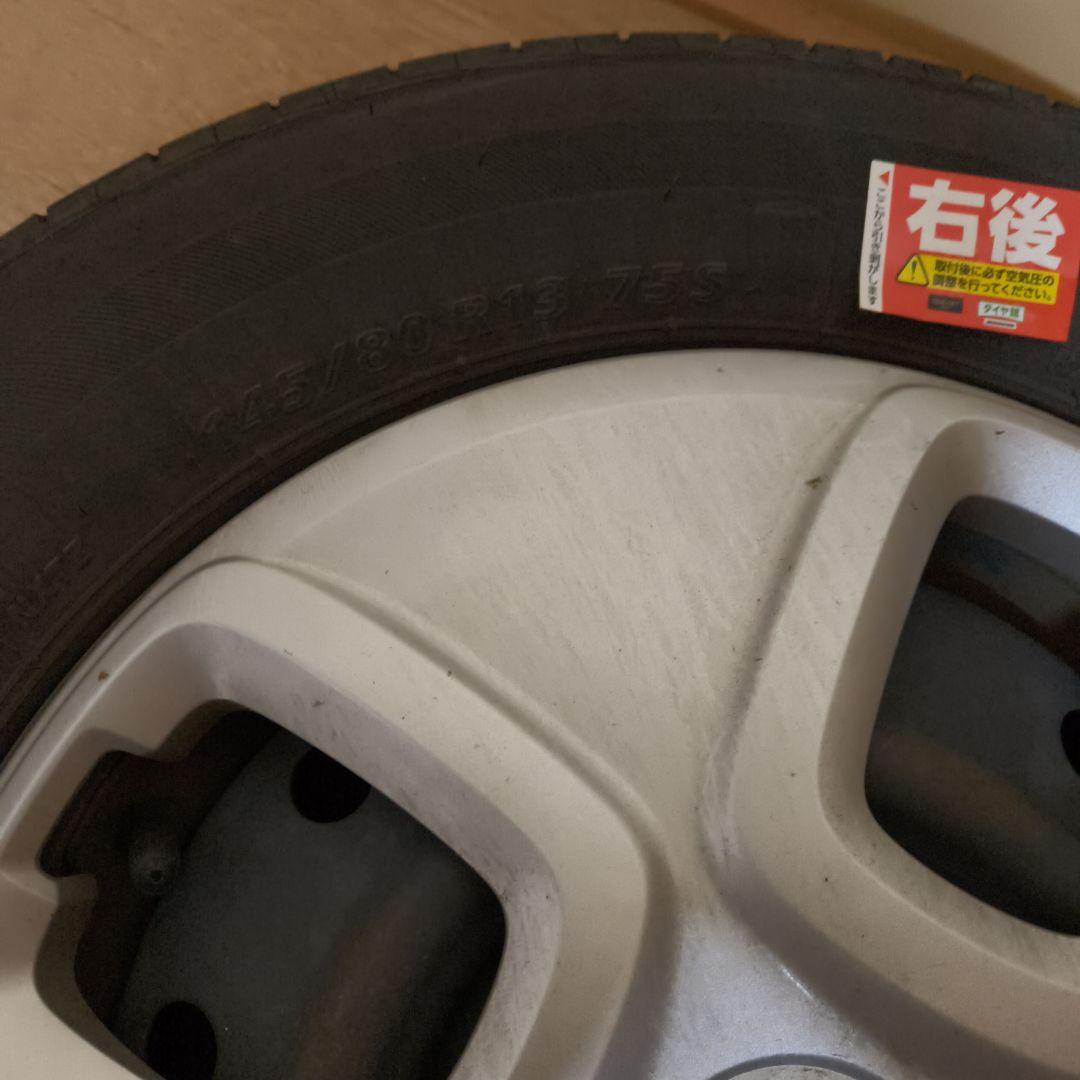 スズキ アルト タイヤホイールセット 145/80 R13 75S