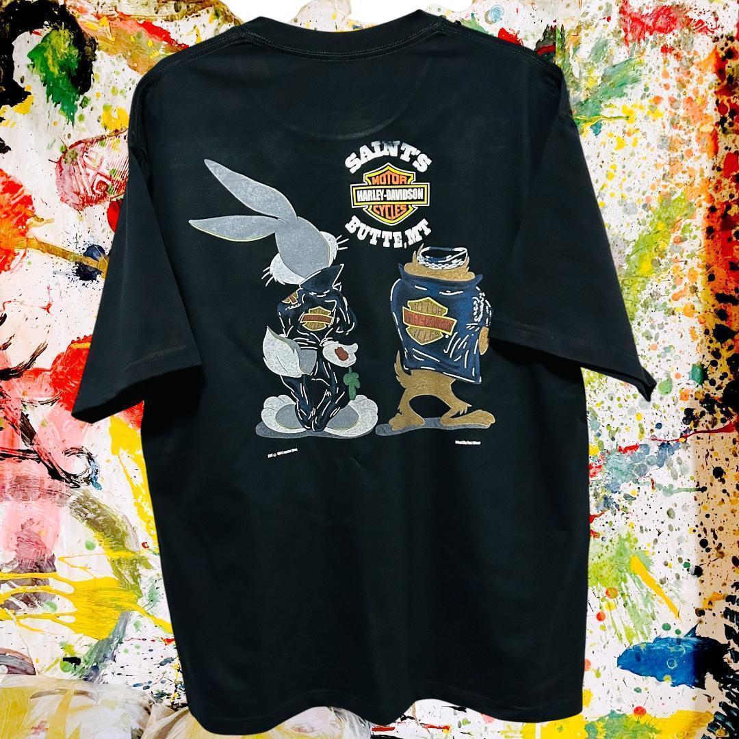 ハーレーダビッドソン リプリント Tシャツ 半袖 メンズ 新品 個性的