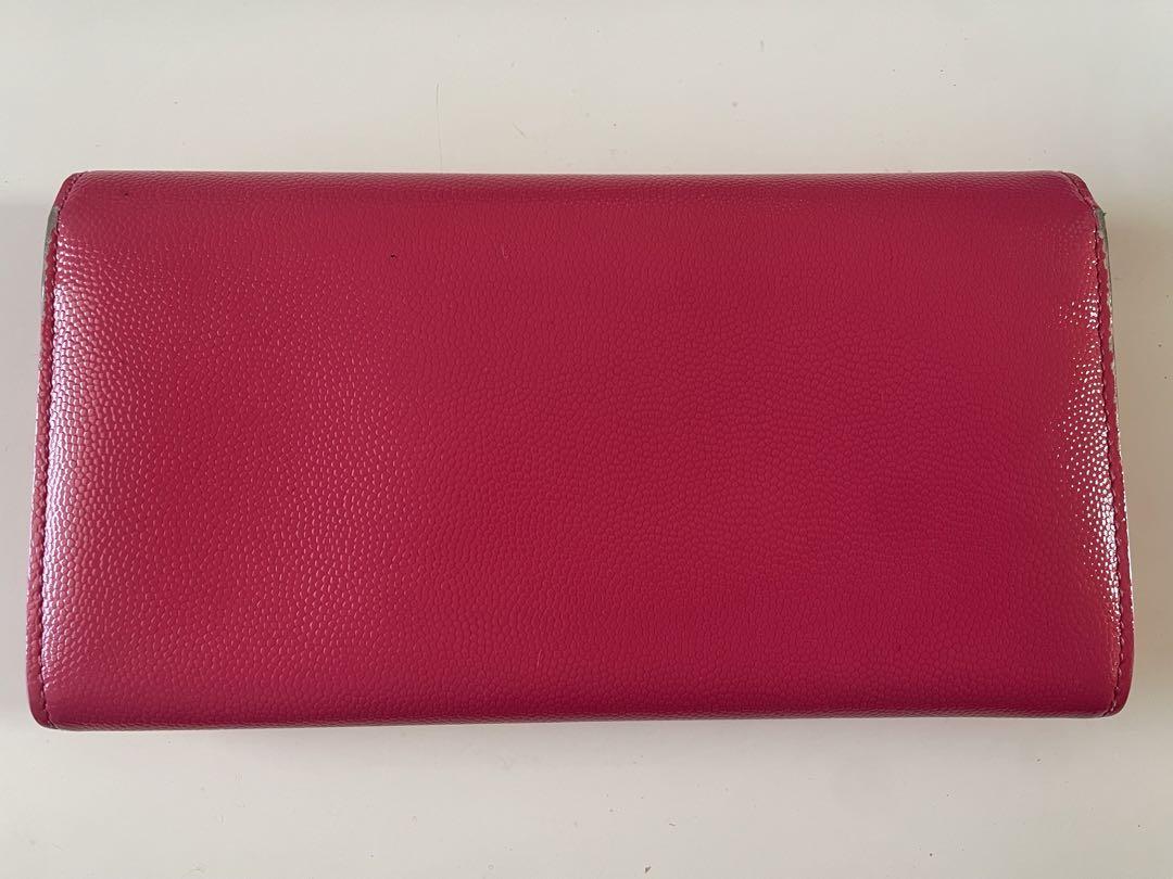 SAINT LAURENT ピンク 長財布