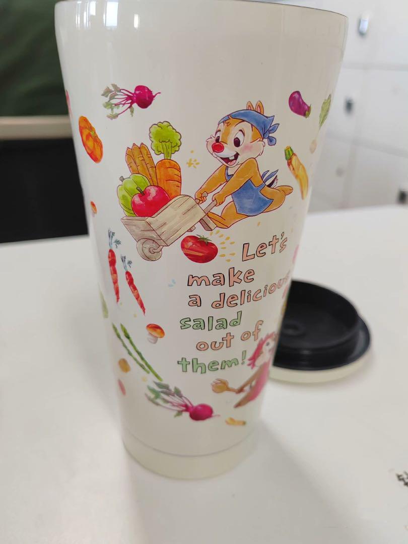 上海ディズニー チップデール ステンレスボトルストロー付きタンブラー 上海ディズニー チップデール ステンレスボトルストロー付きタンブラー