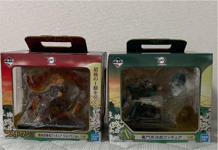 鬼滅の刃 一番くじ 竈門炭治郎・煉獄杏寿郎 フィギュア