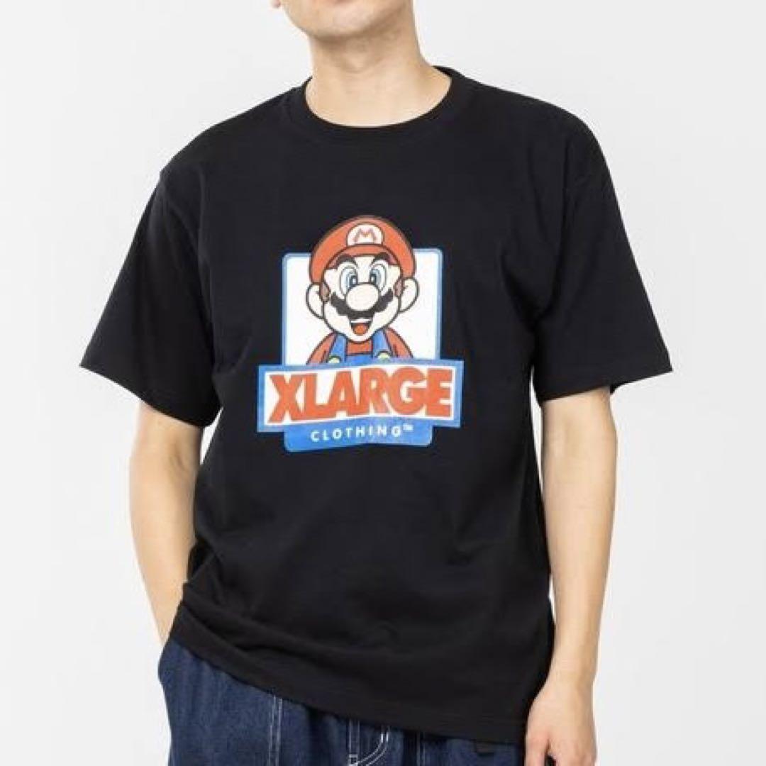 送料無料！XLARGE x SUPER MARIO S/S TEE OG BOX「MARIO」/ M X-LARGE×SUPER MARIO] S/S TEE BOX「MARIO」