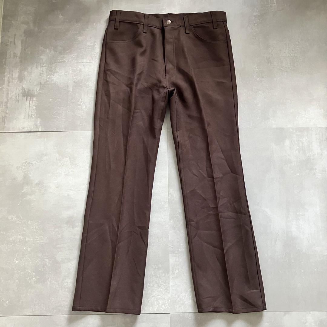 80s vintage levi's リーバイス　スタプレ　茶色　USA製