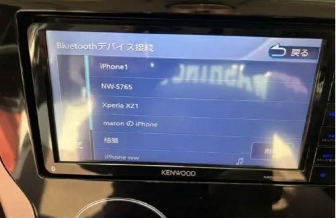 KENWOOD カーナビMDV-D504BTW Bluetooth