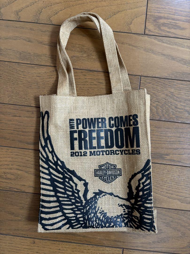 ハーレーダビッドソン　レザートートバッグ　ハワイ品　アメリカン Harley Davidson - ハーレーダビッドソン トートバッグの通販 by