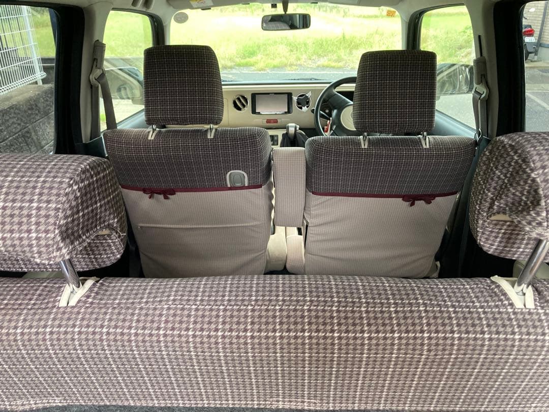 ダイハツミラココア用チェック柄ボディカバーセットDAIHATSU