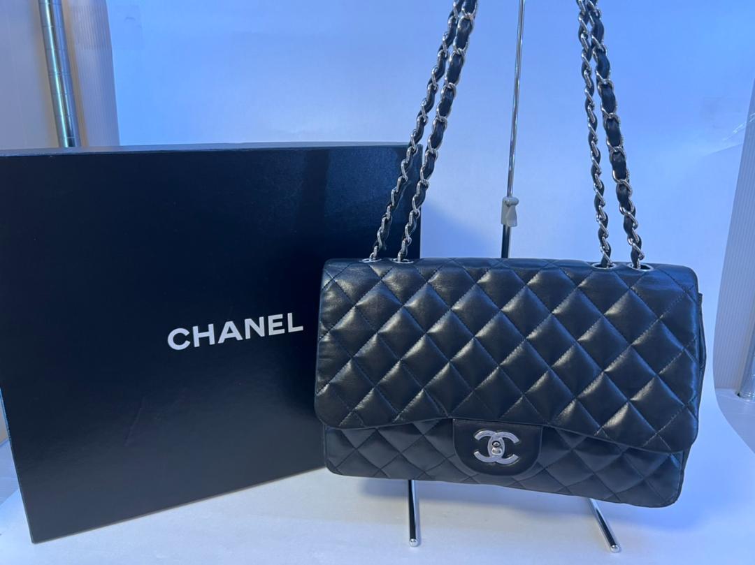 【希少】CHANEL マトラッセ ダブルチェーン ショルダーバッグ 30ラム