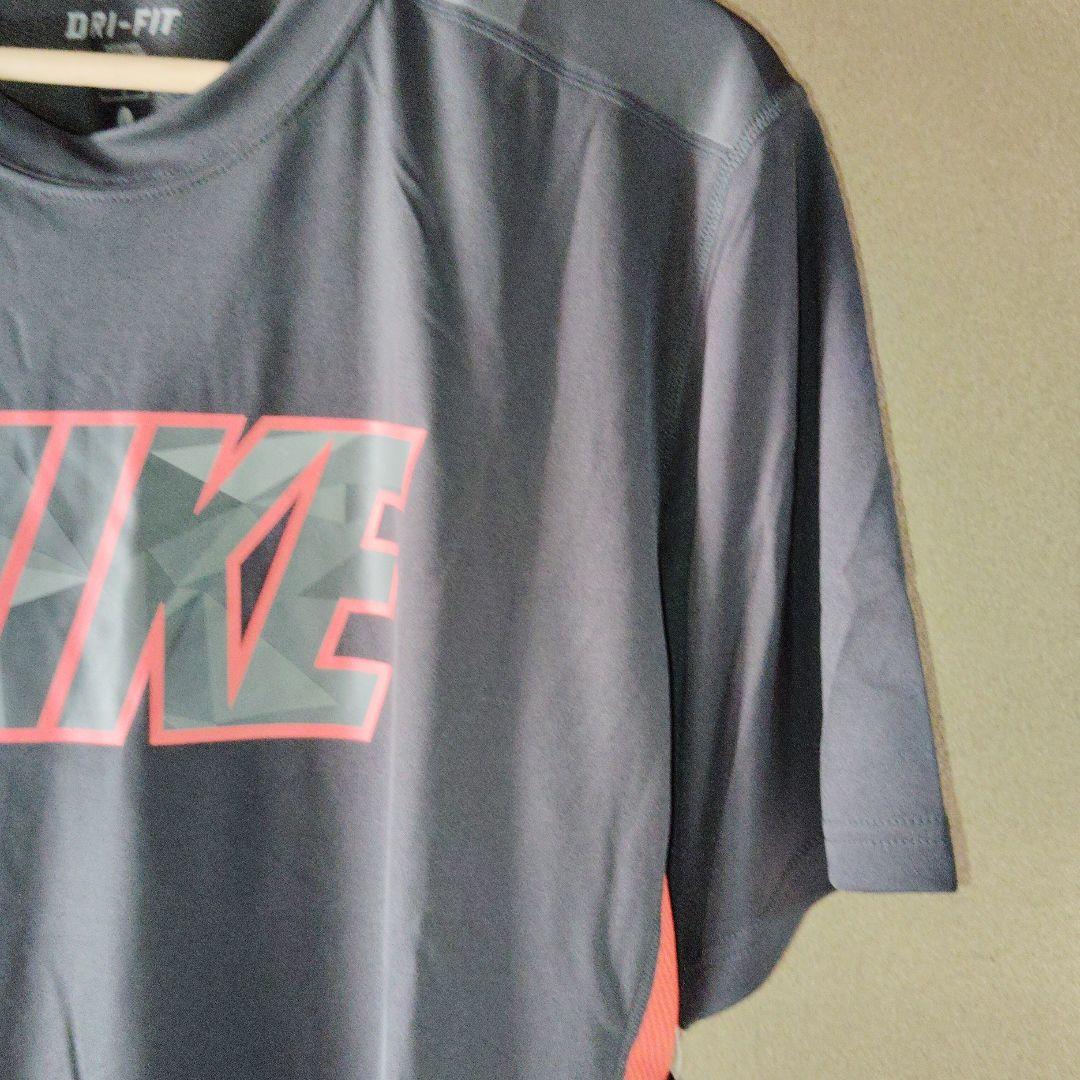 Nike Oregon Project Dri-FIT Tシャツ Lサイズ 新品 Nike DRI-FIT Tシャツ Lサイズ グレー/オレンジ Lサイズ