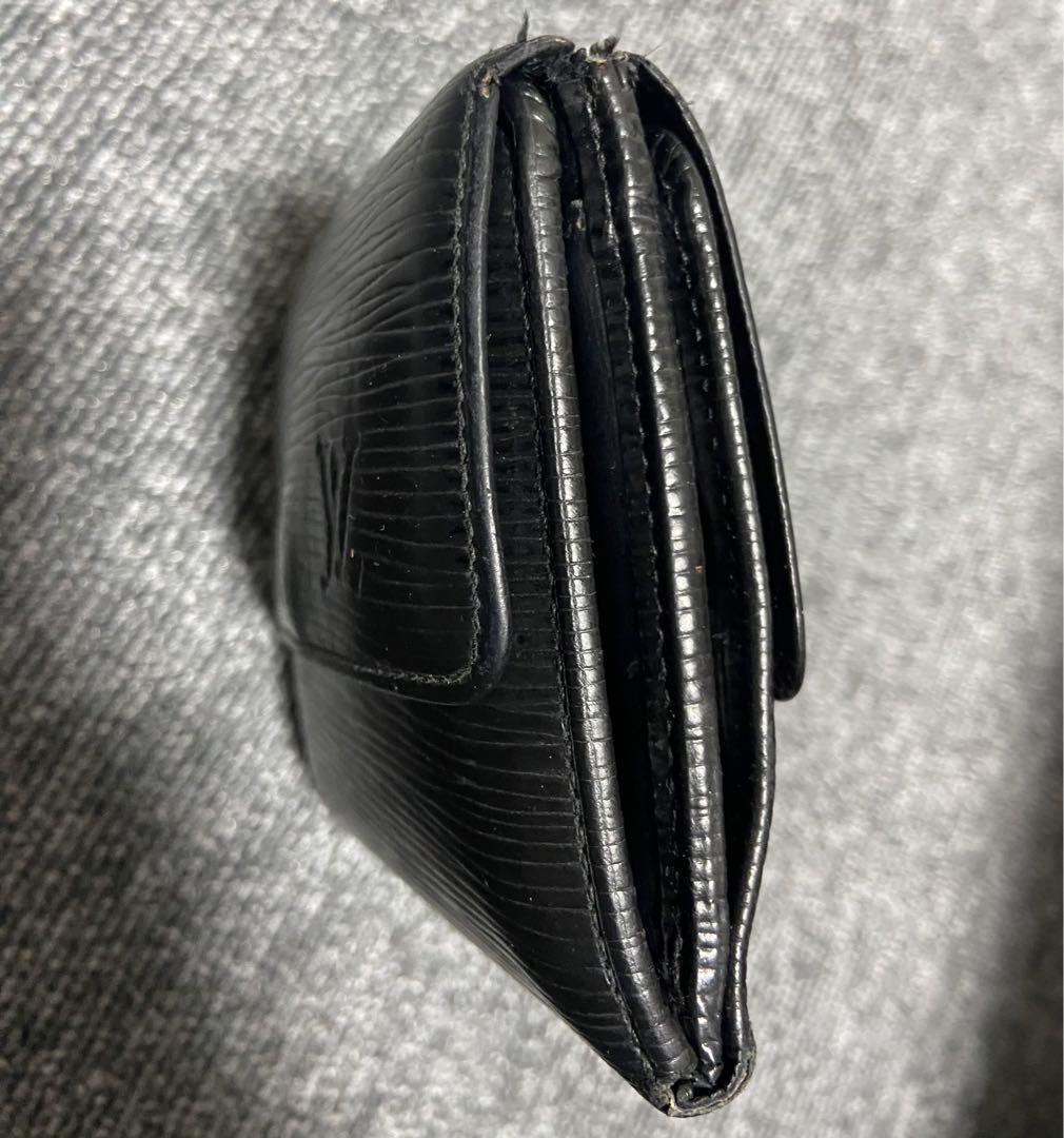 楽天市場】【財布】LOUIS VUITTON ルイ ヴィトン エピ ポルト ビエ カルト クレディ モネ 2つ折財布 レザー ノワール 黒 ブラック  M63542 【中古】【k】 : Blumin 楽天市場店