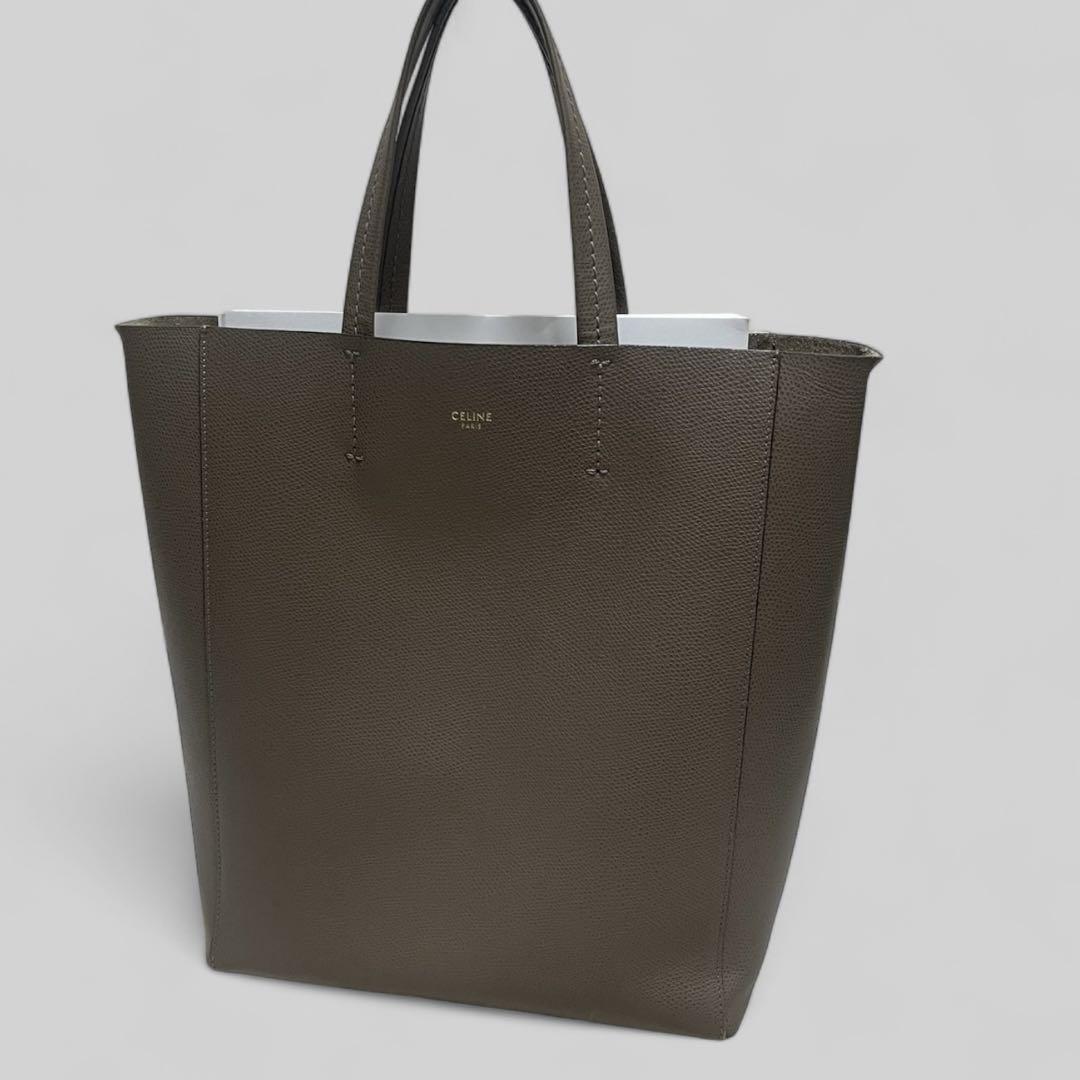 セリーヌ CELINE  現行 新ロゴ カバスモール ショルダーバッグ トープ