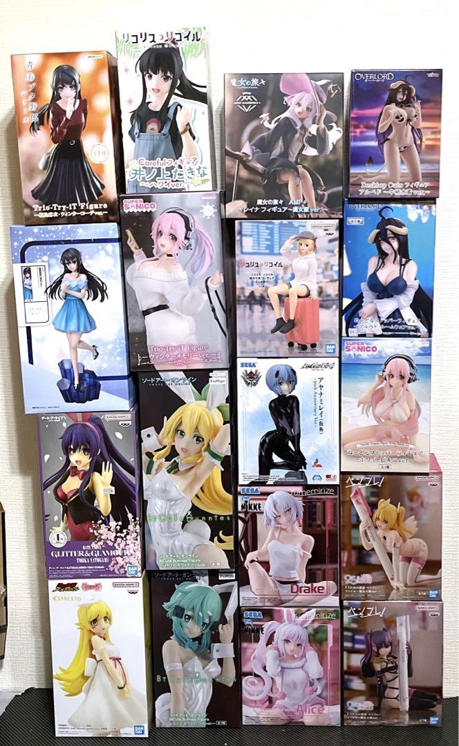 プライズフィギュア 美少女フィギュア 18体セット