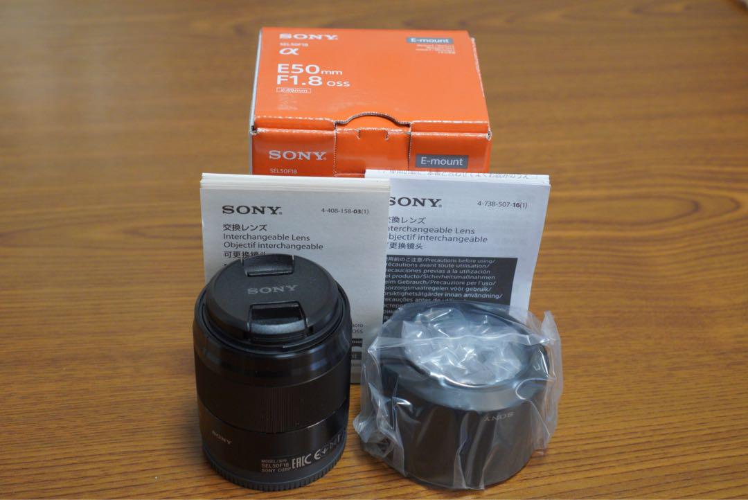 再値下げ】(中古)SONY E50F1.8OSS(B)