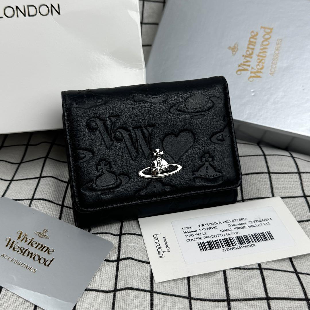 Vivienne Westwood ヴィヴィアン 三つ折り財布 レザー #7