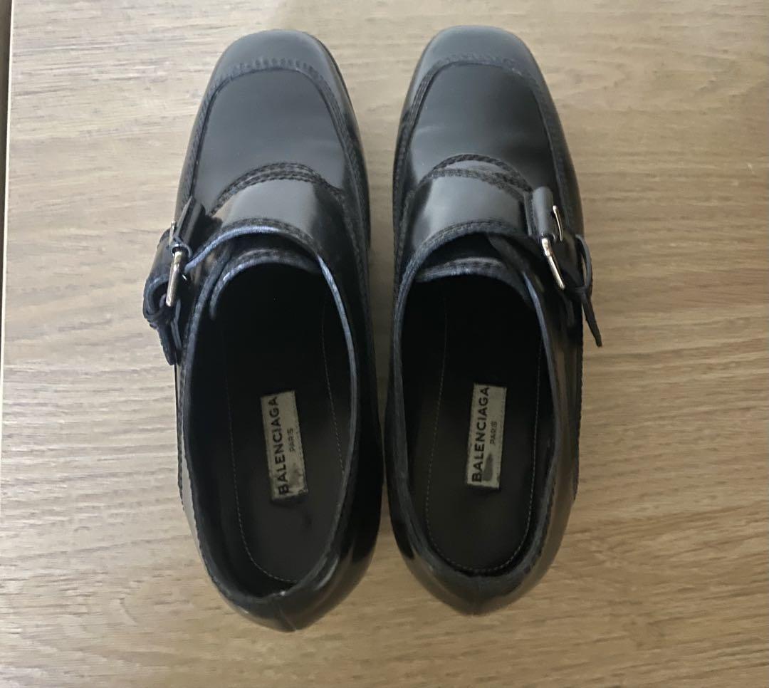 BALENCIAGA バレンシアガ/厚底/革靴/37 - メルカリ