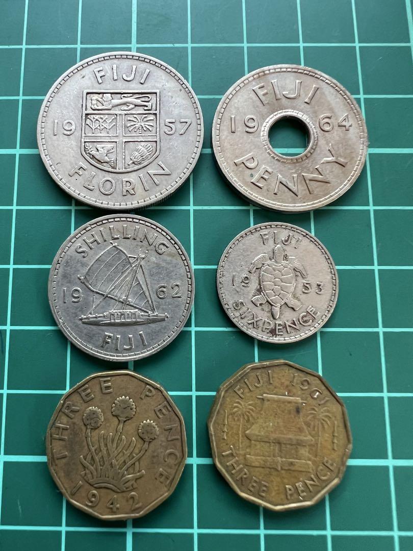 フィジーコイン　6種