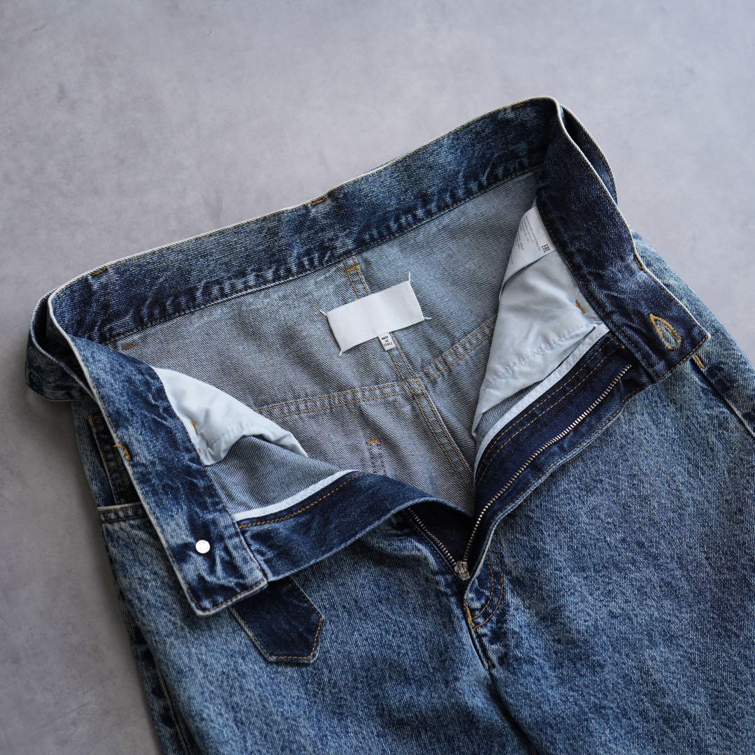 美品 Maison Margiela デニムパンツ 白タグ ケミカル 40 復刻