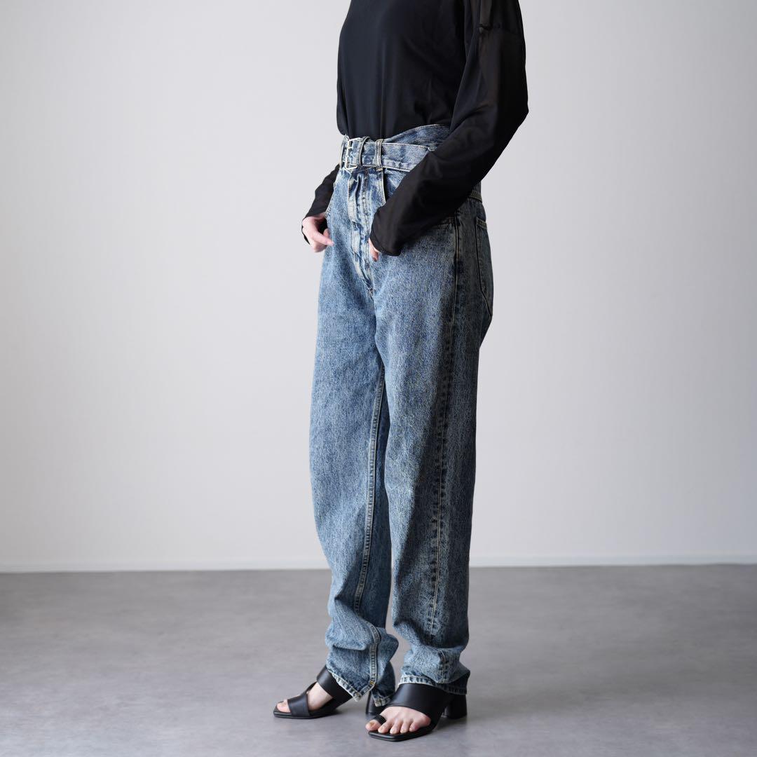 美品 Maison Margiela デニムパンツ 白タグ ケミカル 40 復刻