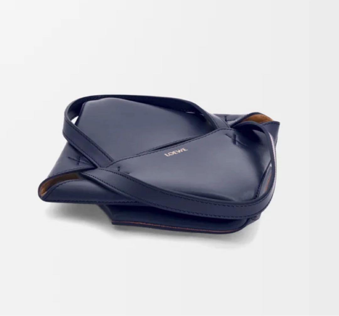 LOEWE パズルフォルドトート ミニ アビスブルー LOEWE パズルフォルドトート ミニ アビスブルー