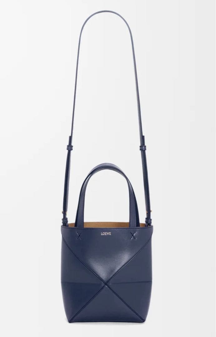 LOEWE パズルフォルドトート ミニ アビスブルー LOEWE パズルフォルドトート ミニ アビスブルー