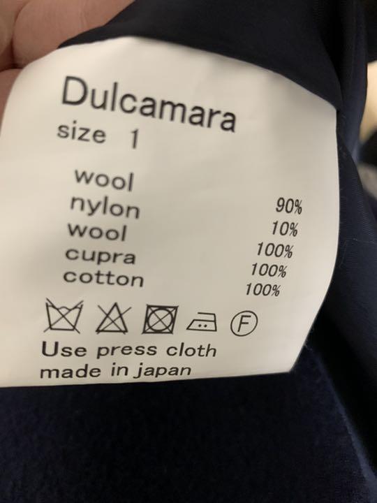 ドゥルカマ Dulcamara ネイビー YZmO9-m39464744360 BIGチェックWロングモッズコート ︵つような