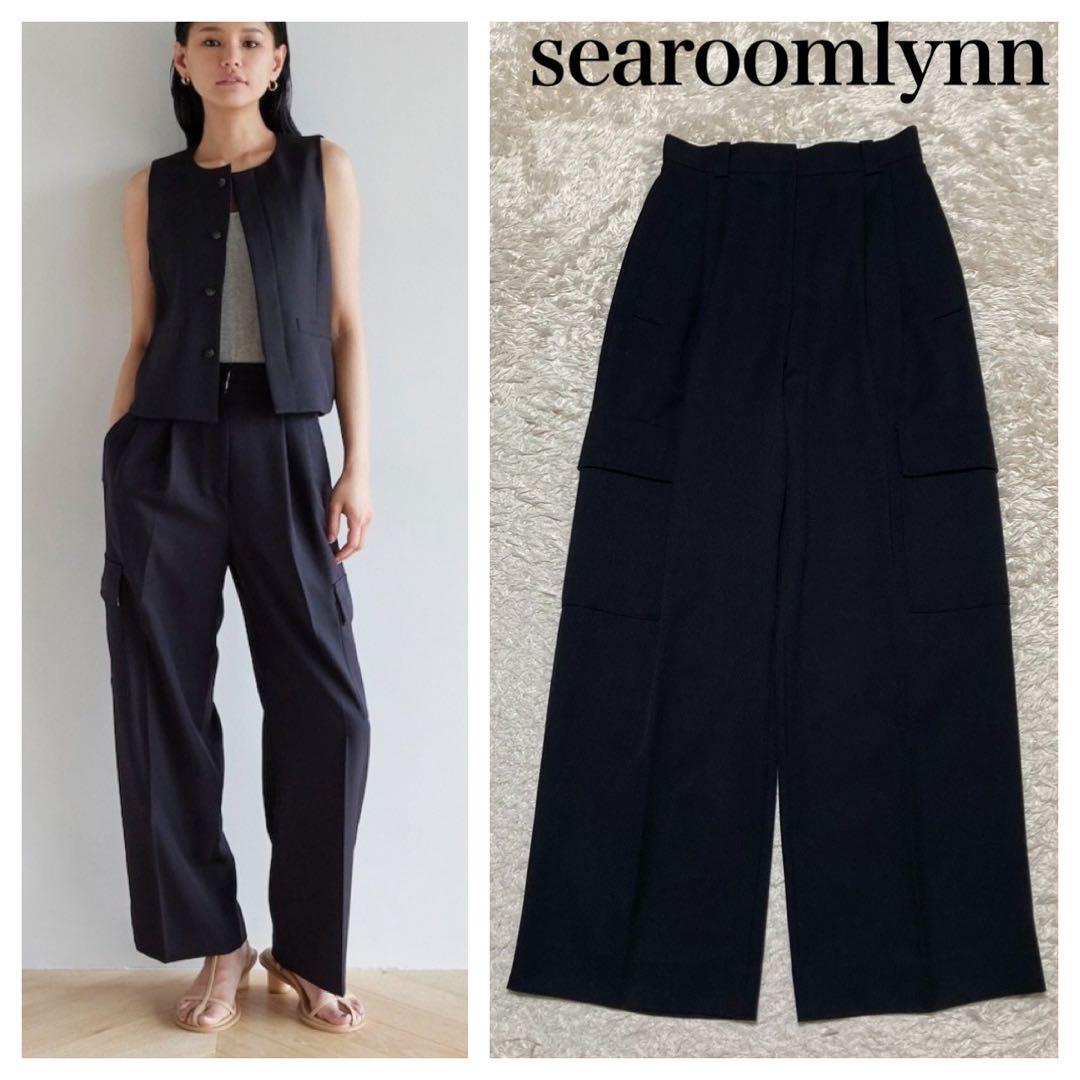 searoomlynn ツイルダブルウエストパンツ 2025年最新】SeaRoomlynn レディース カジュアルパンツの人気