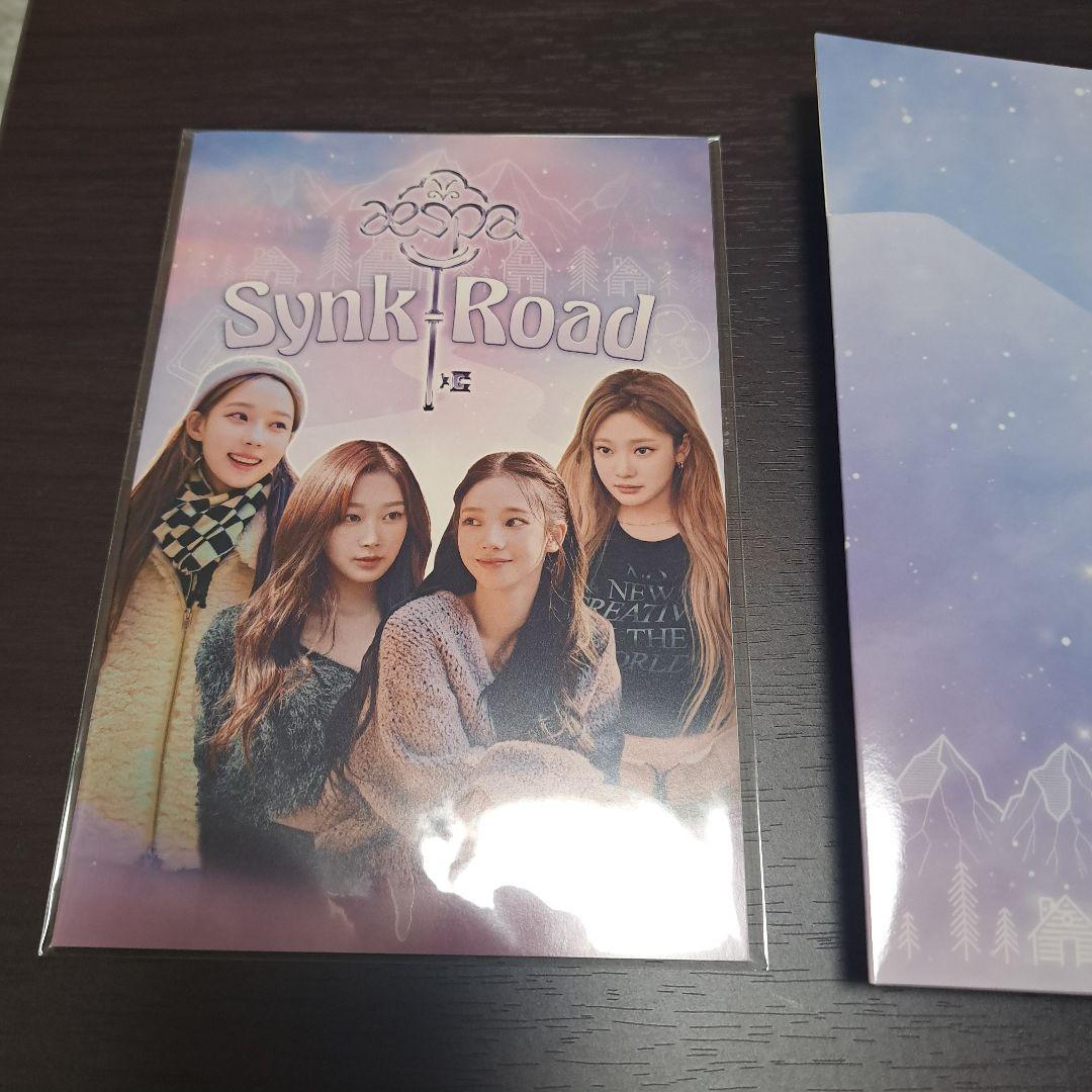 aespa synk road DVD ジゼル　トレカ付き