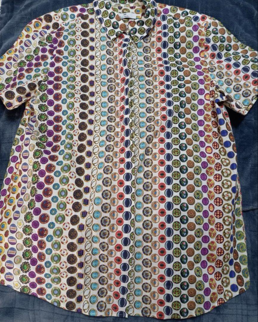 Paul Smith　総柄シャツ　コットン　サイズ38