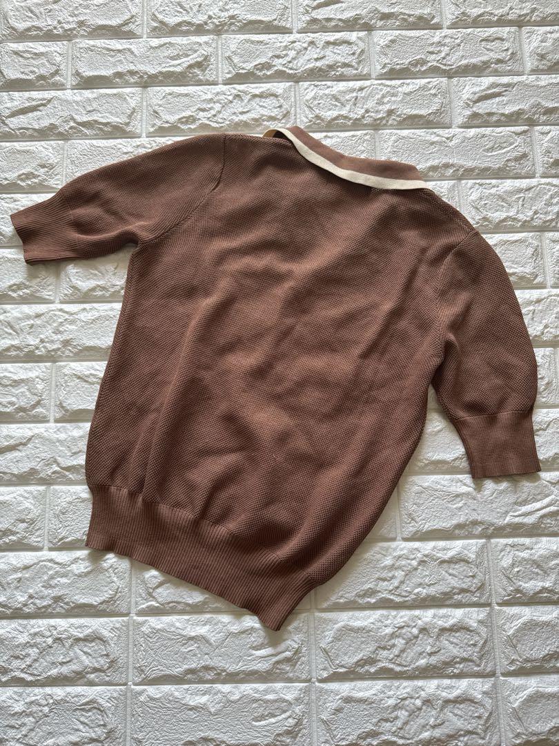 FRED PERRY × Ray BEAMS / 別注 ニット ポロシャツ