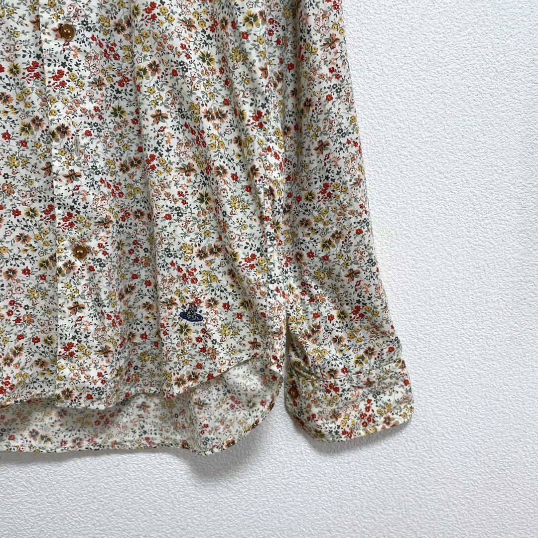 【VivienneWestwood】ヴィヴィアンウエストウッド　オーブ刺繍シャツ