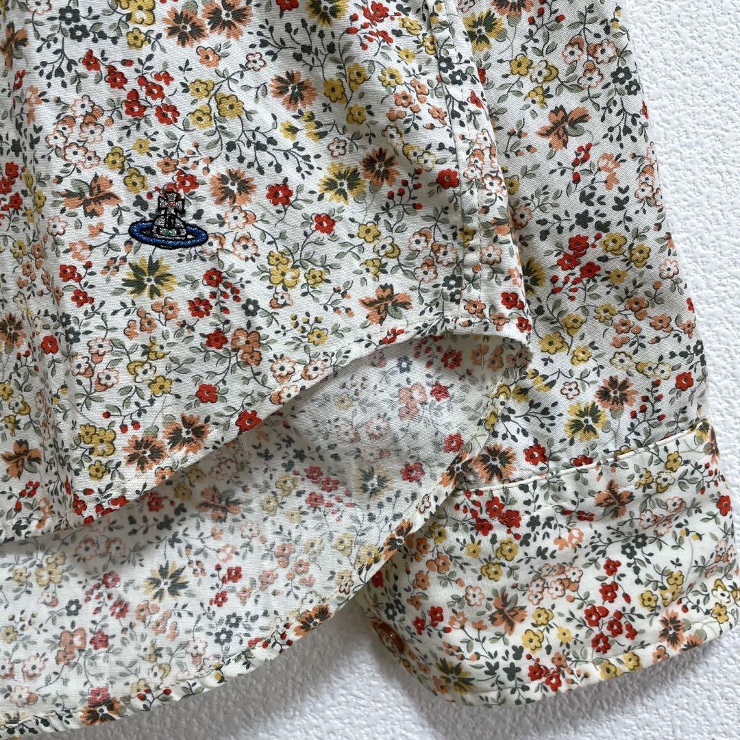 【VivienneWestwood】ヴィヴィアンウエストウッド　オーブ刺繍シャツ