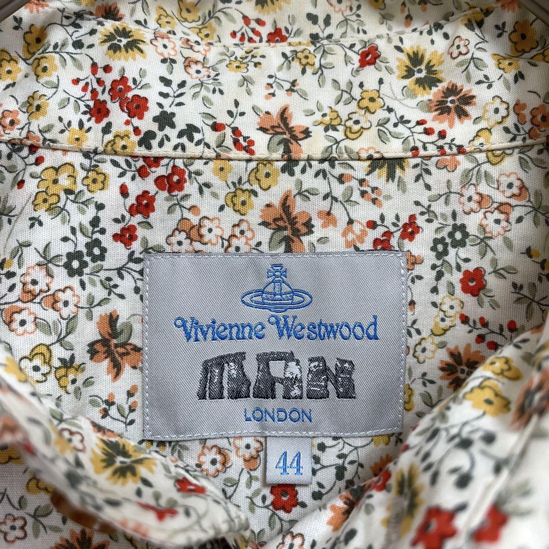 【VivienneWestwood】ヴィヴィアンウエストウッド　オーブ刺繍シャツ