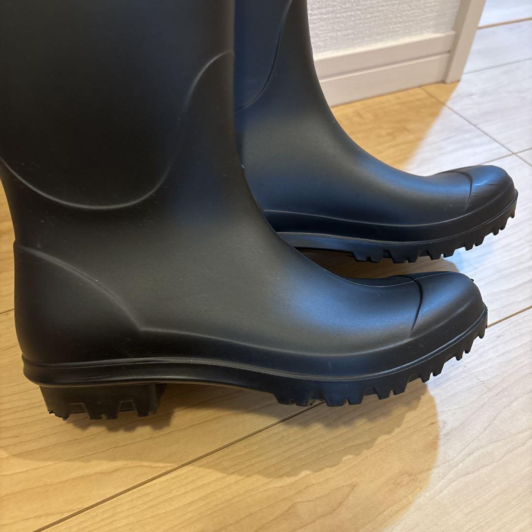 UGG ブーツ　ブラック　24㎝ UGG ブラック ロングブーツ 24センチ - メルカリ