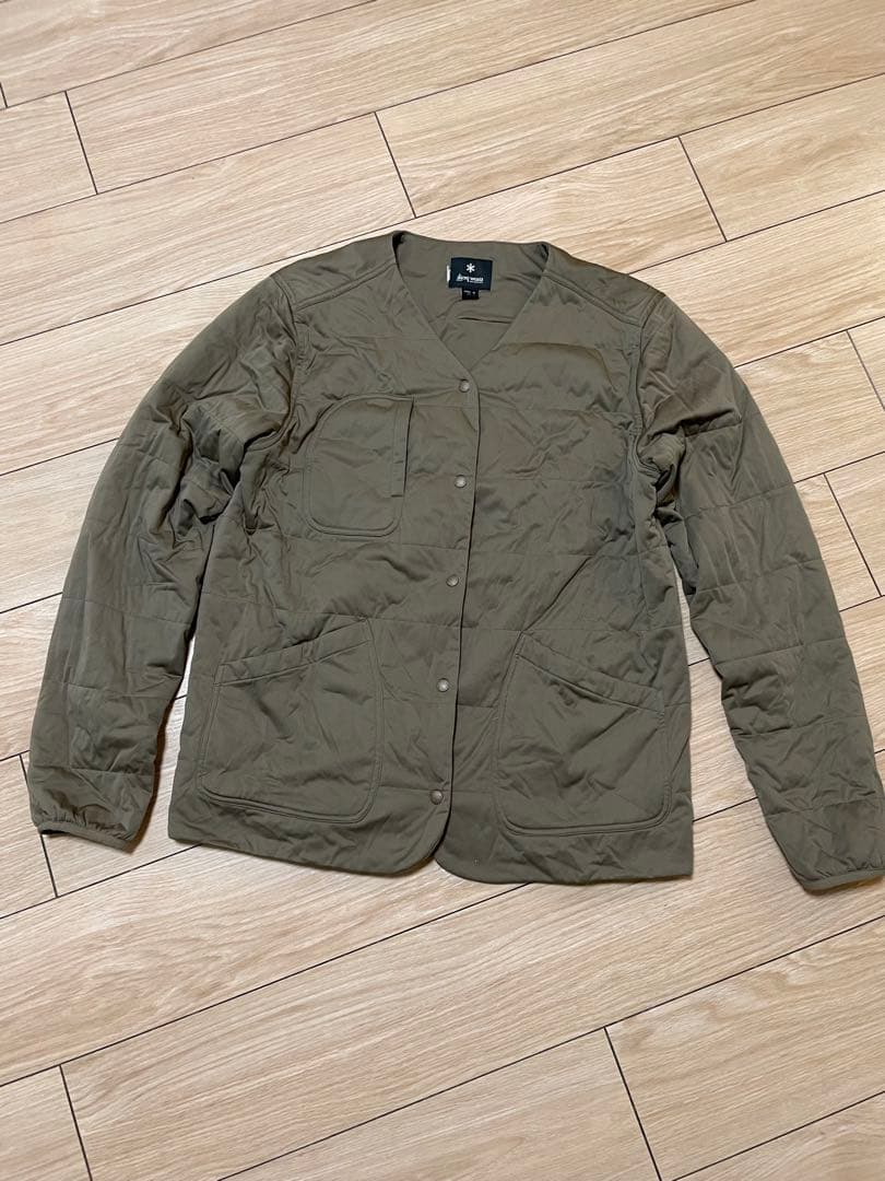 スノーピーク インサレーションカーディガンXL ベージュXL LL snow peak