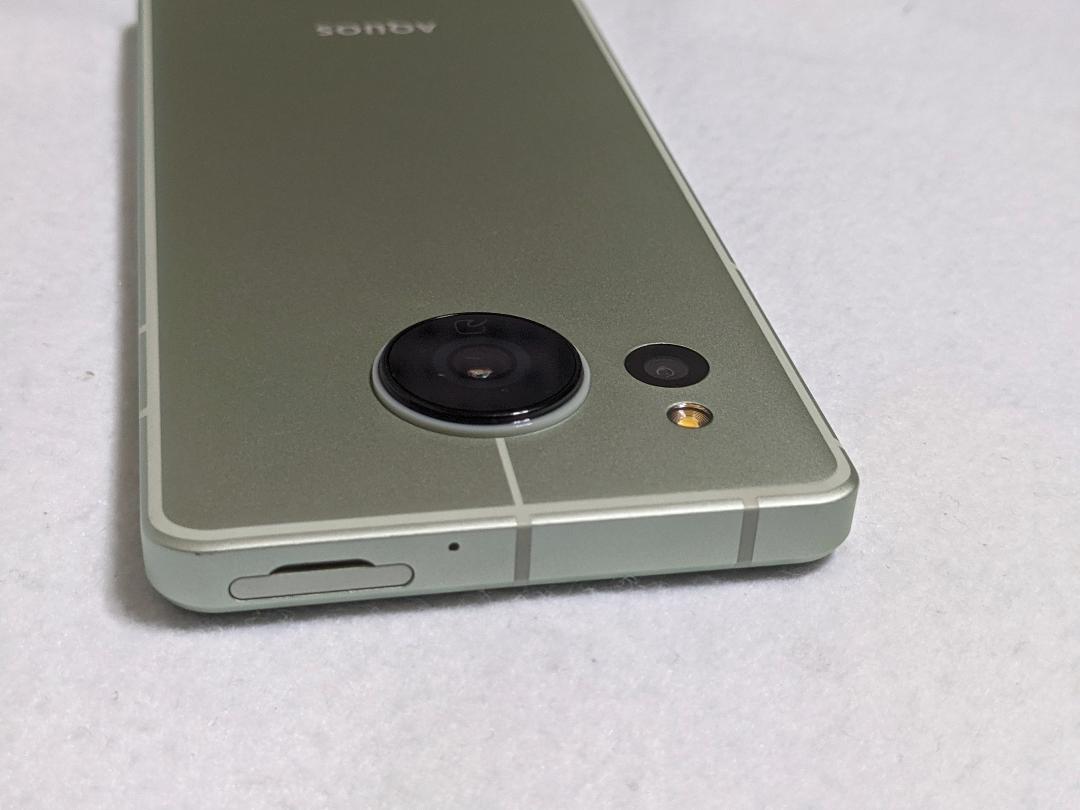 SHARP AQUOS sense8 SH-M26 ペールグリーン SIMフリー