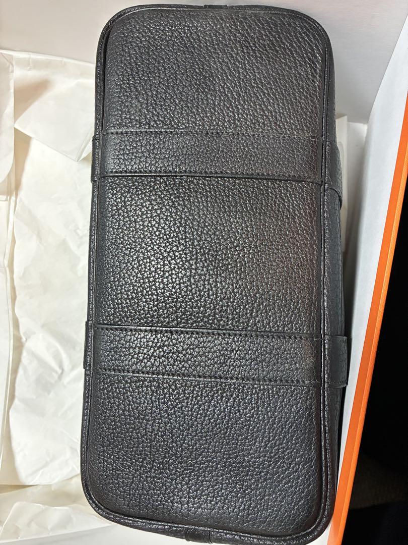 HERMES ガーデンパーティー　TPM 30 黒　エルメス　ネゴンダ