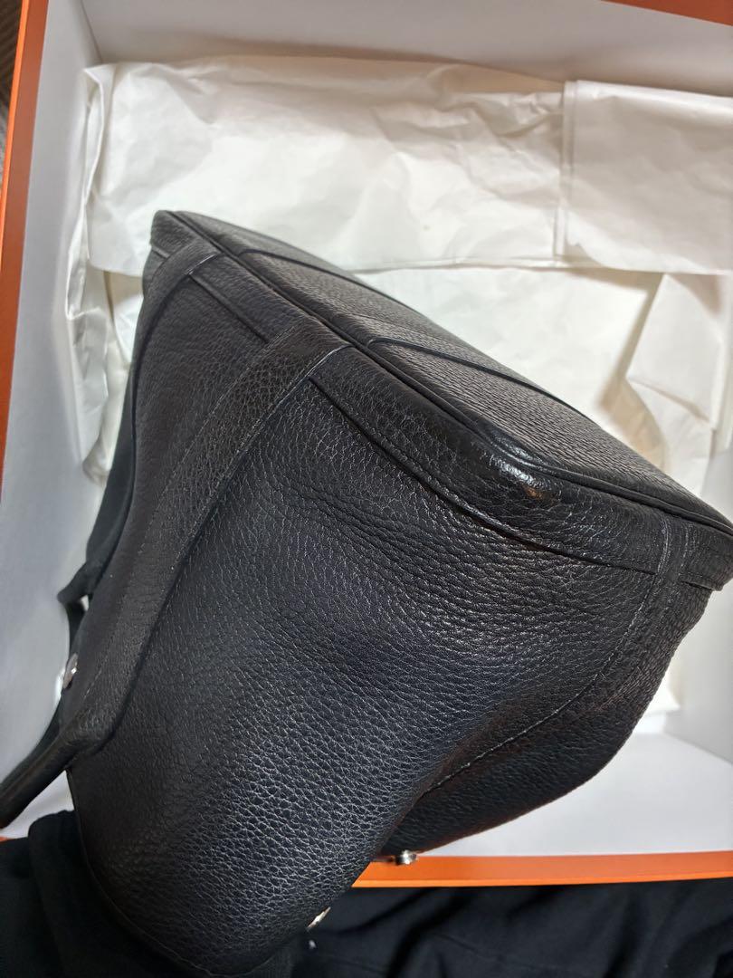 HERMES ガーデンパーティー　TPM 30 黒　エルメス　ネゴンダ