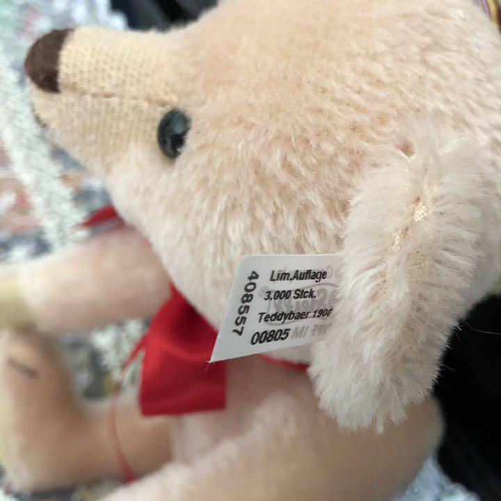 限定⭐️レア Steiff テディローズ1908レプリカ EAN408557