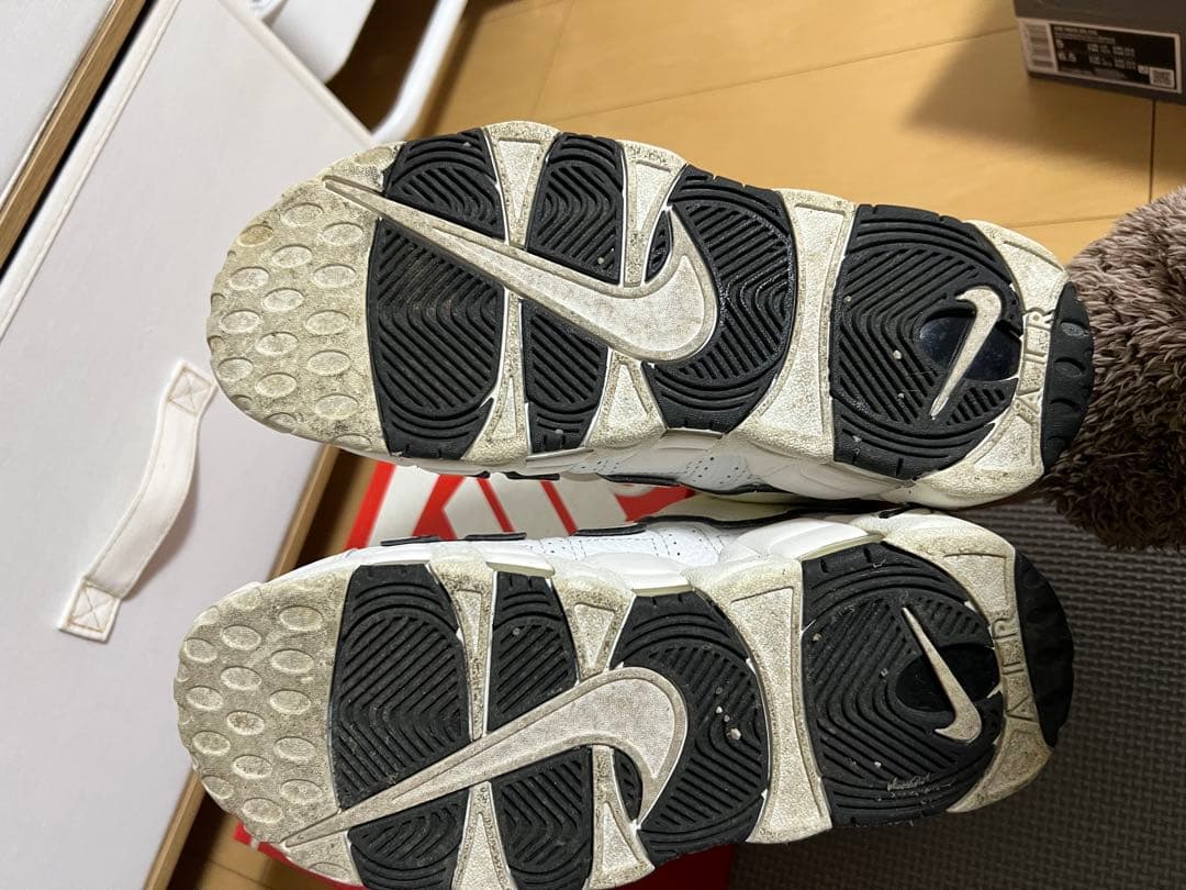 NIKE AIR MORE UPTEMPO ホワイト/ブラック NIKE AIR MORE UPTEMPO ホワイト/ブラック