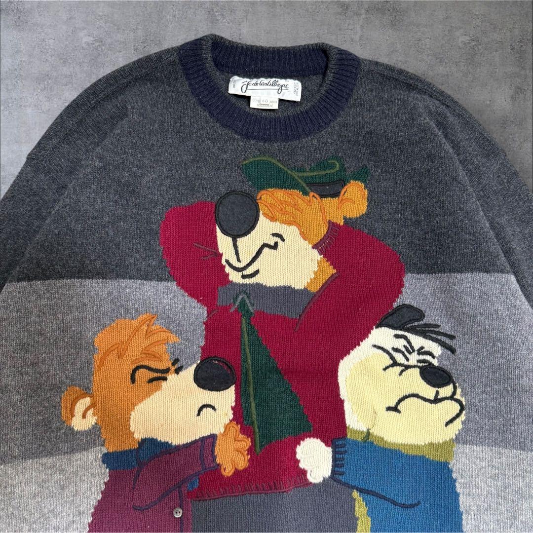 ヴィンテージJC DE CASTELBAJACカステルバジャック/ウールセーター ヴィンテージJC DE CASTELBAJACカステルバジャック/ウールセーター