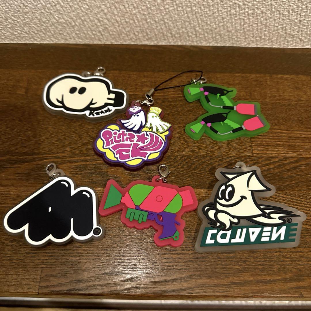 スプラトゥーン2 一番くじ F賞 ラバーストラップ シオカラーズ 6